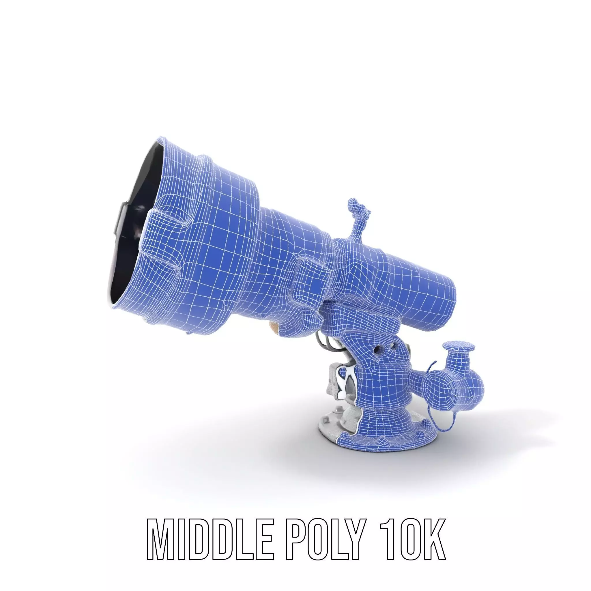 Advanced Telescope Model Pack for Simulation and Visualization Low-poly 3D model_14