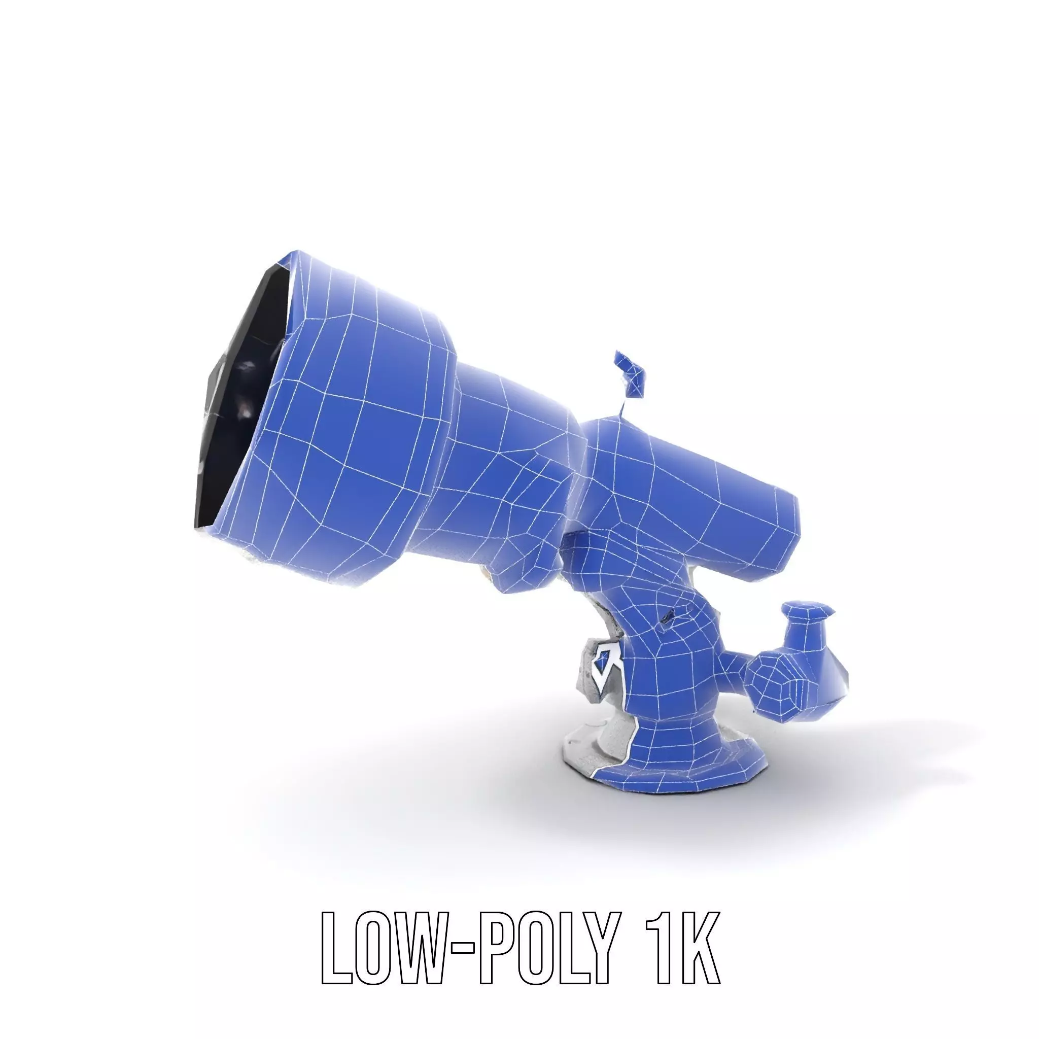 Advanced Telescope Model Pack for Simulation and Visualization Low-poly 3D model_32
