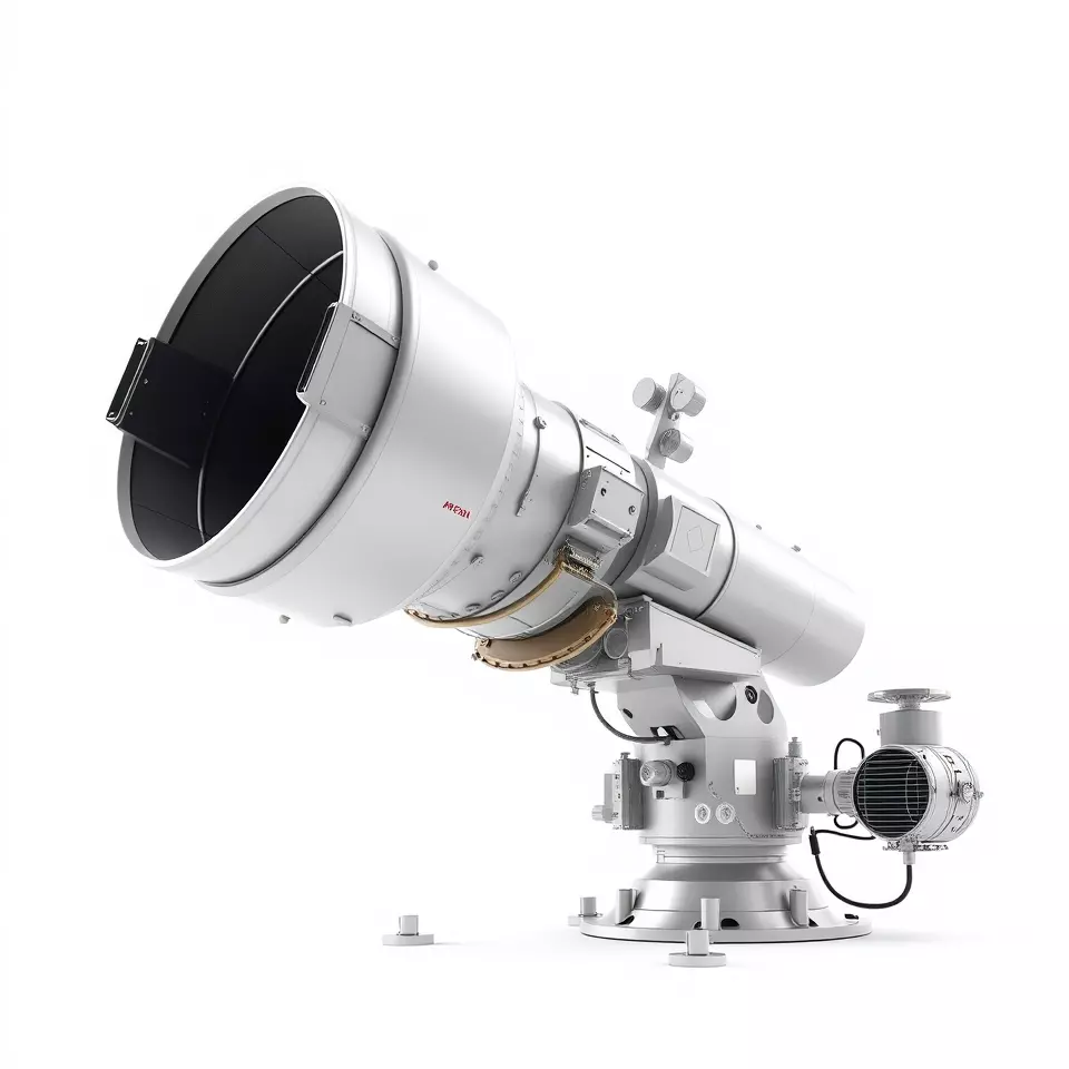 Advanced Telescope Model Pack for Simulation and Visualization Low-poly 3D model_3