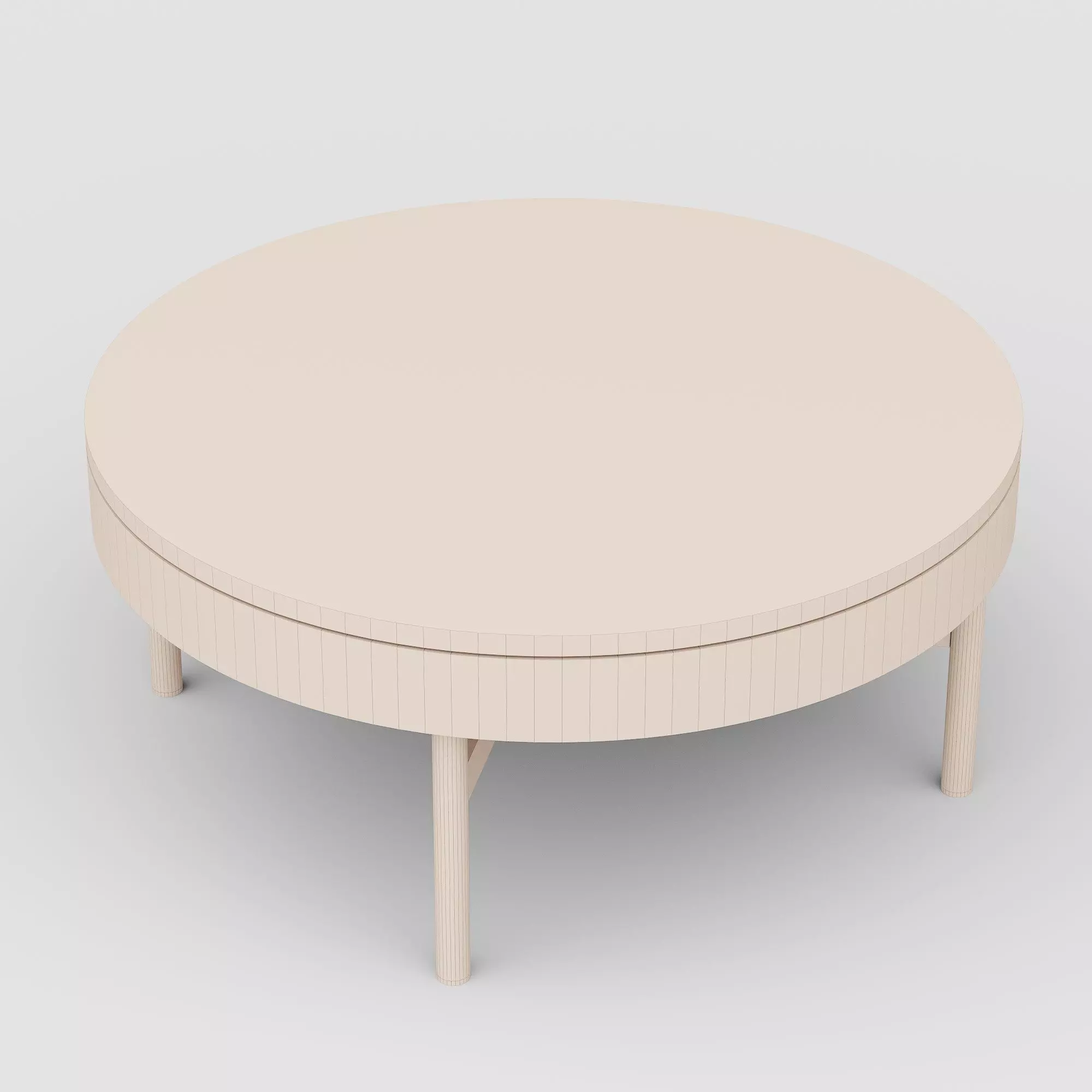 Casey Coffee Table 3D model_2