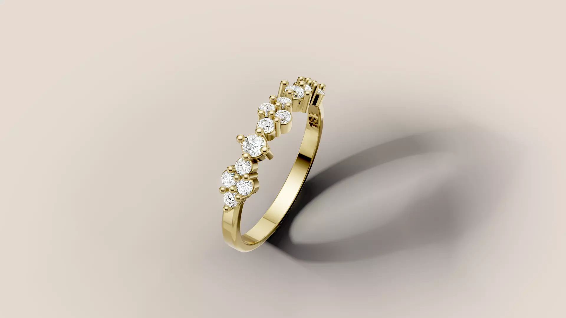 Fashion Ring 3D print model_0