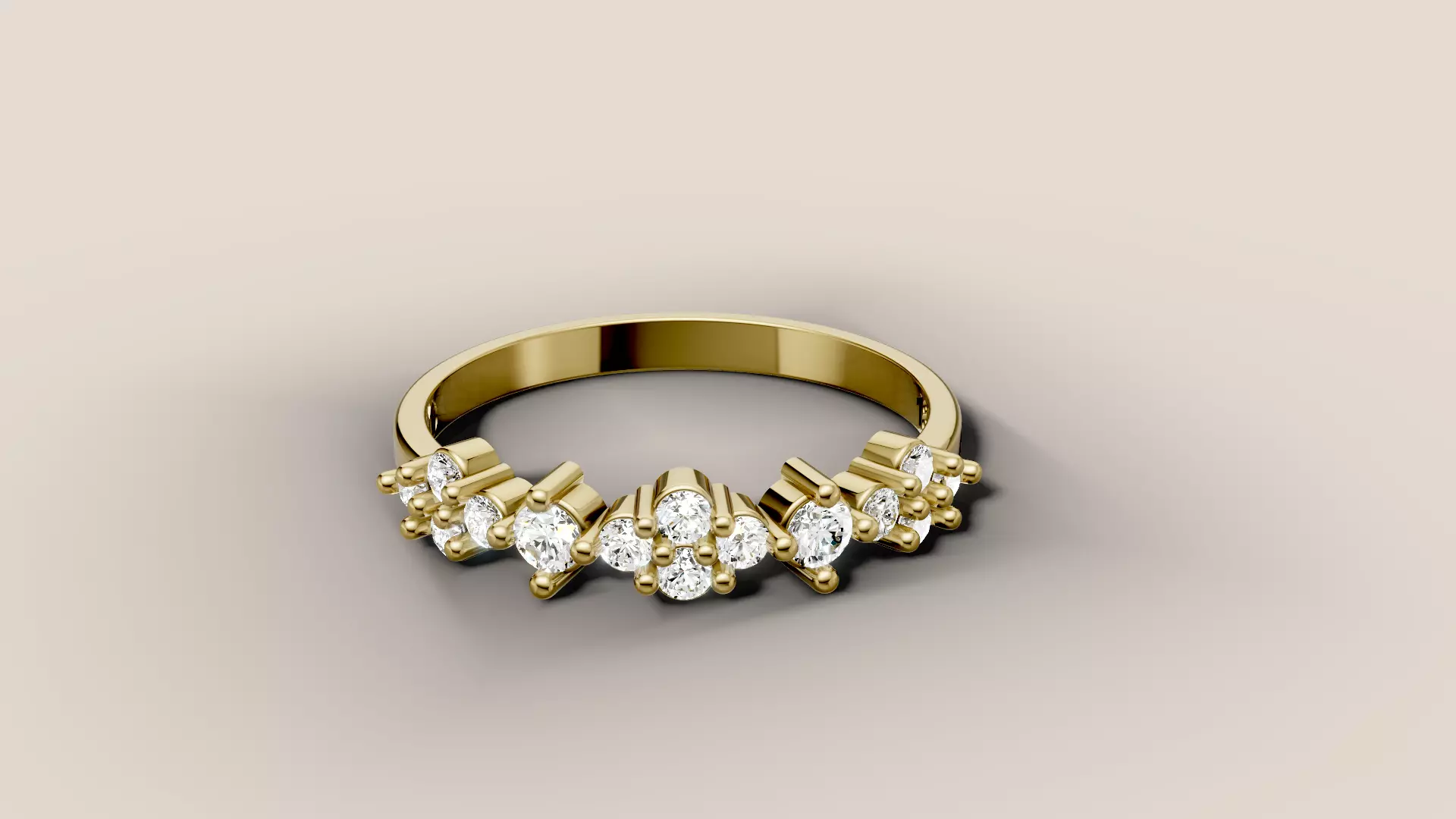Fashion Ring 3D print model_1