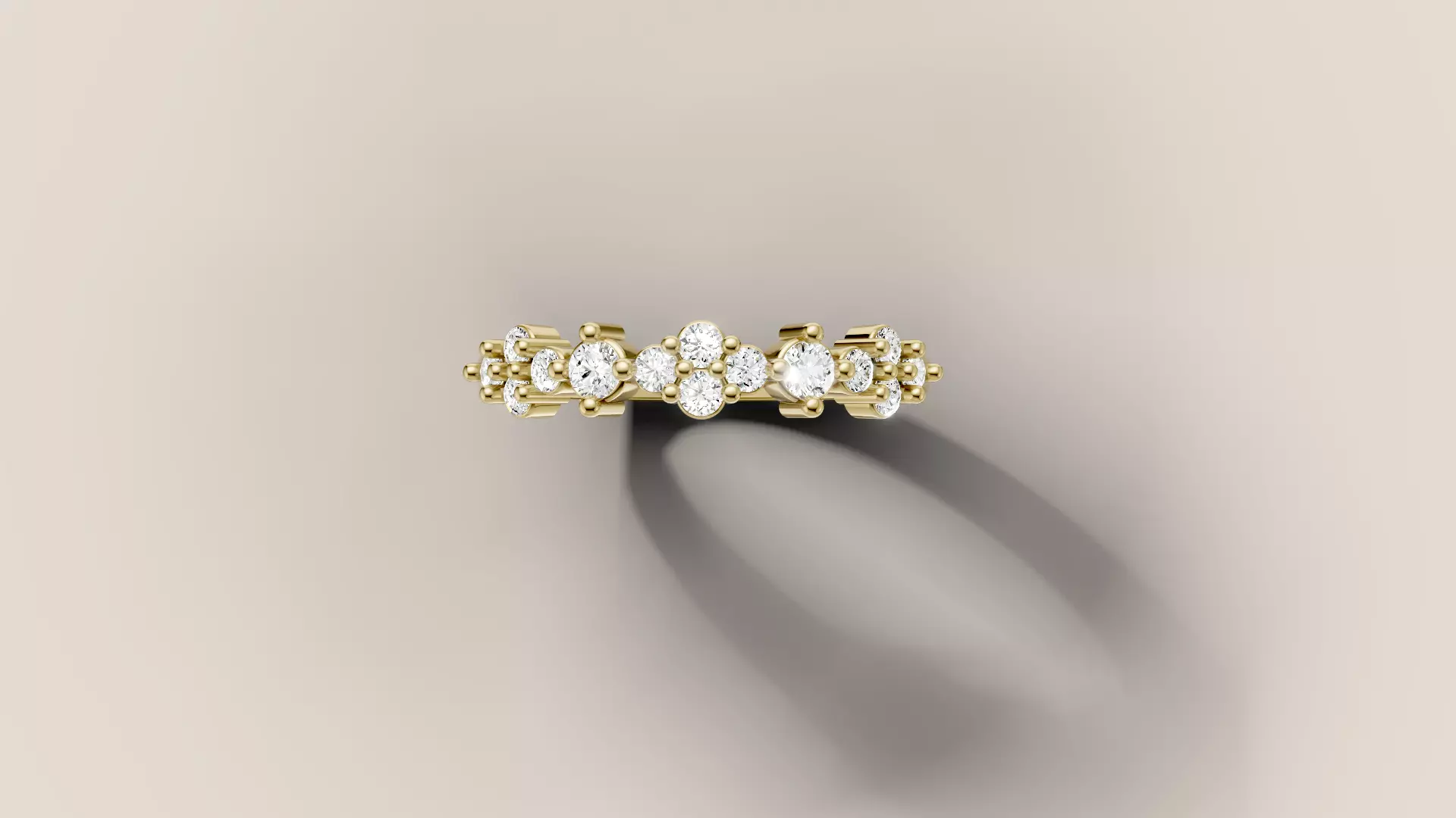 Fashion Ring 3D print model_3