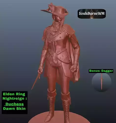 Elden Ring Nightreign Duchess Dawn Skin