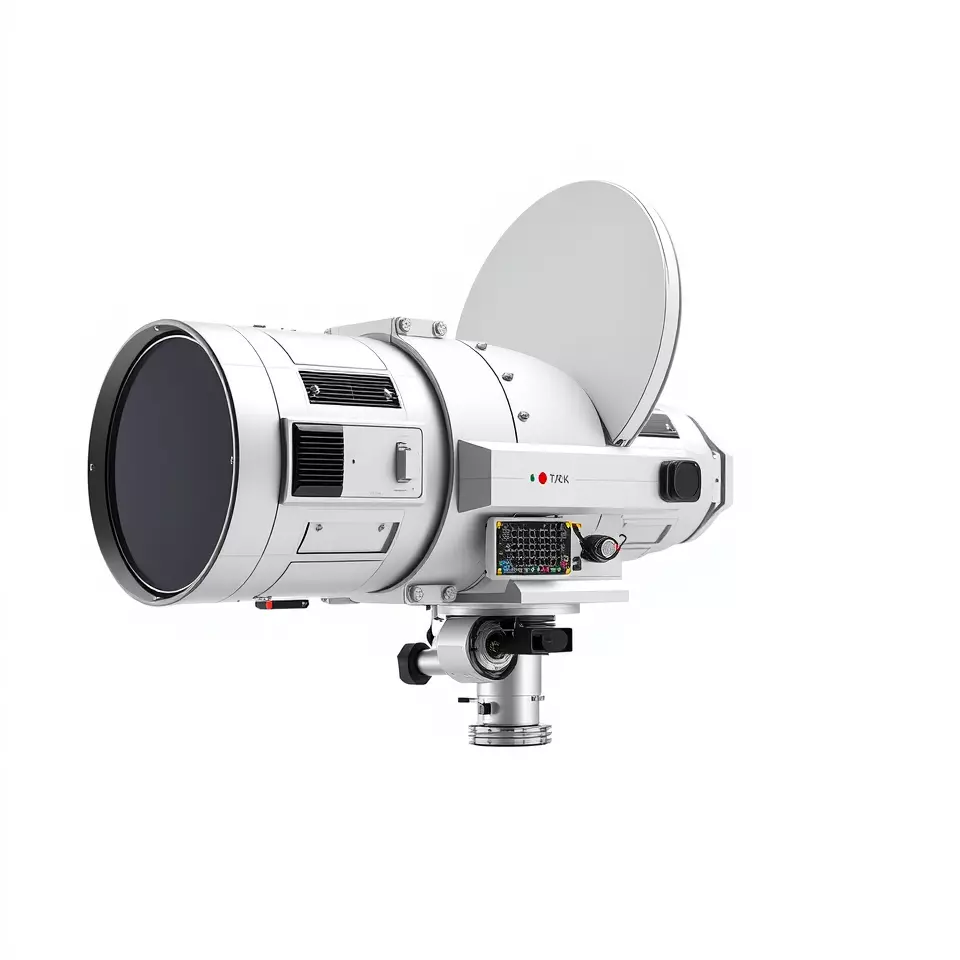 Futuristic Surveillance Camera Model Pack Low-poly 3D model_3