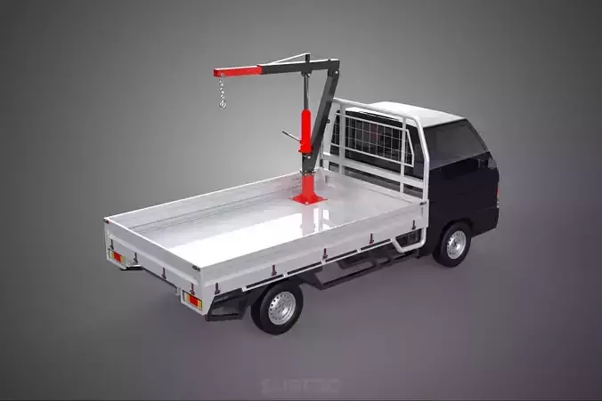 SWIVEL JIB CRANE WINCH HOIST FLATBED TRUCK PICKUP TRAILER HAUL