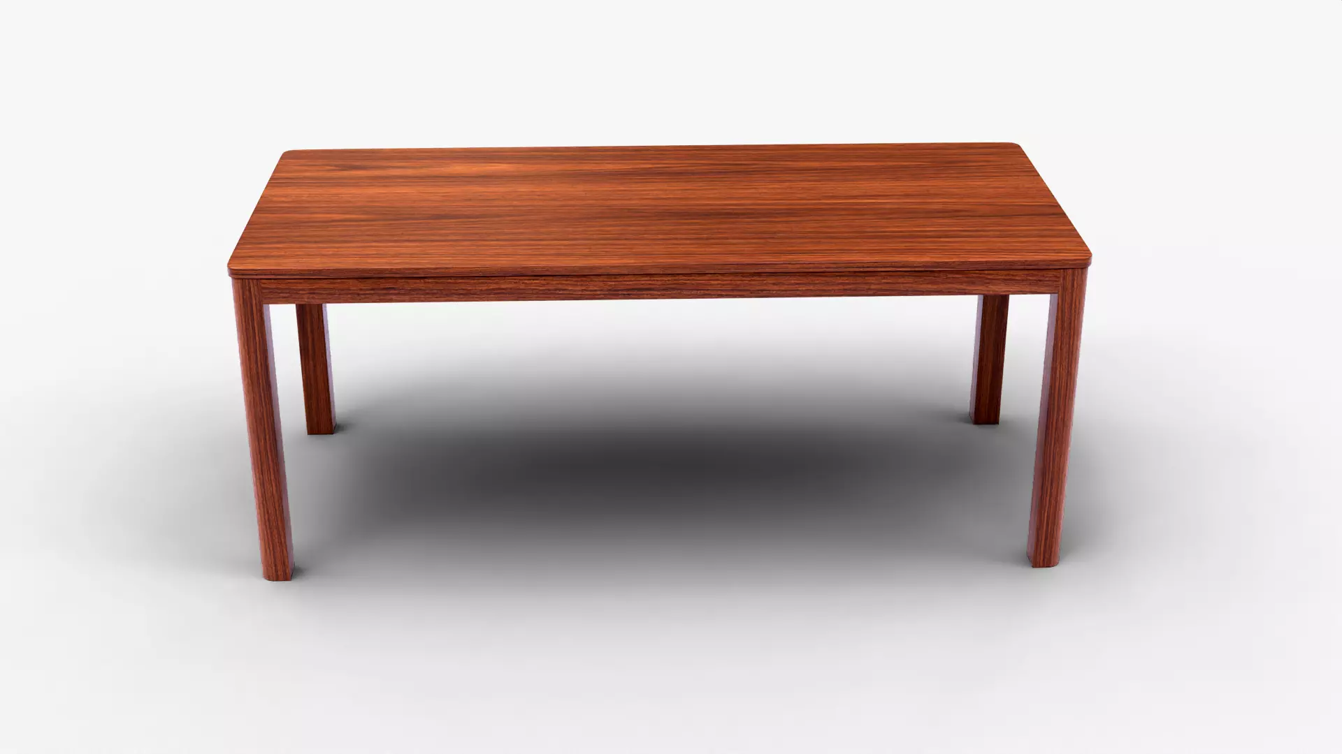 High Quality Wooden Dining Furniture 3D Model Low-poly 3D model_8