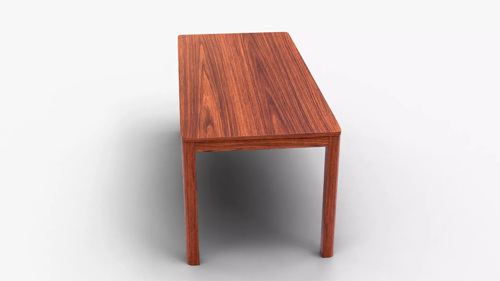 High Quality Wooden Dining Furniture 3D Model Low-poly 3D model_7