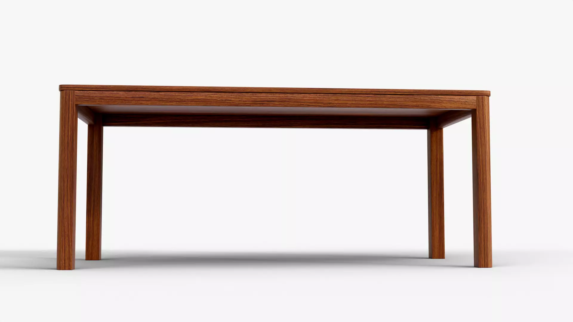 High Quality Wooden Dining Furniture 3D Model Low-poly 3D model_5