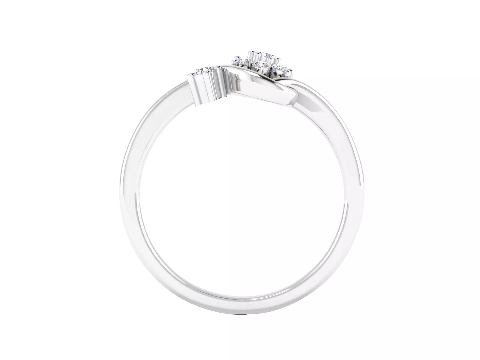 Women Ring Render 3dm STL MTL SLC JCD OBJ FBX Details 3D print model_4