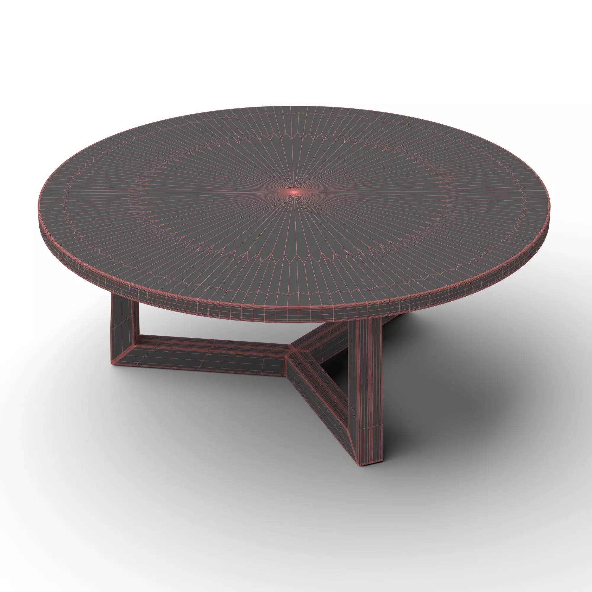 Ander Coffee Table 3D model_2