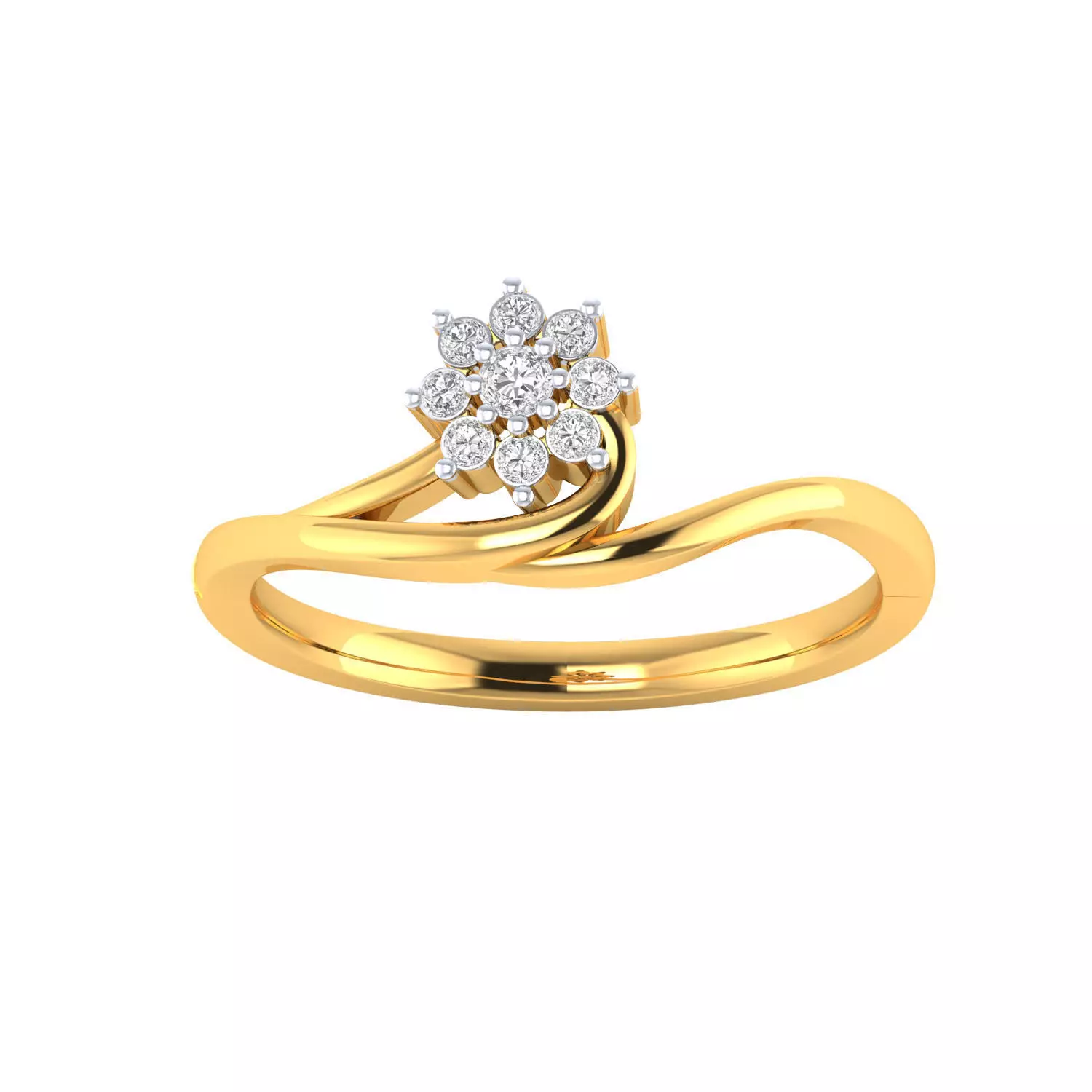 Women Ring Render 3dm STL MTL SLC JCD OBJ FBX Details 3D print model_12