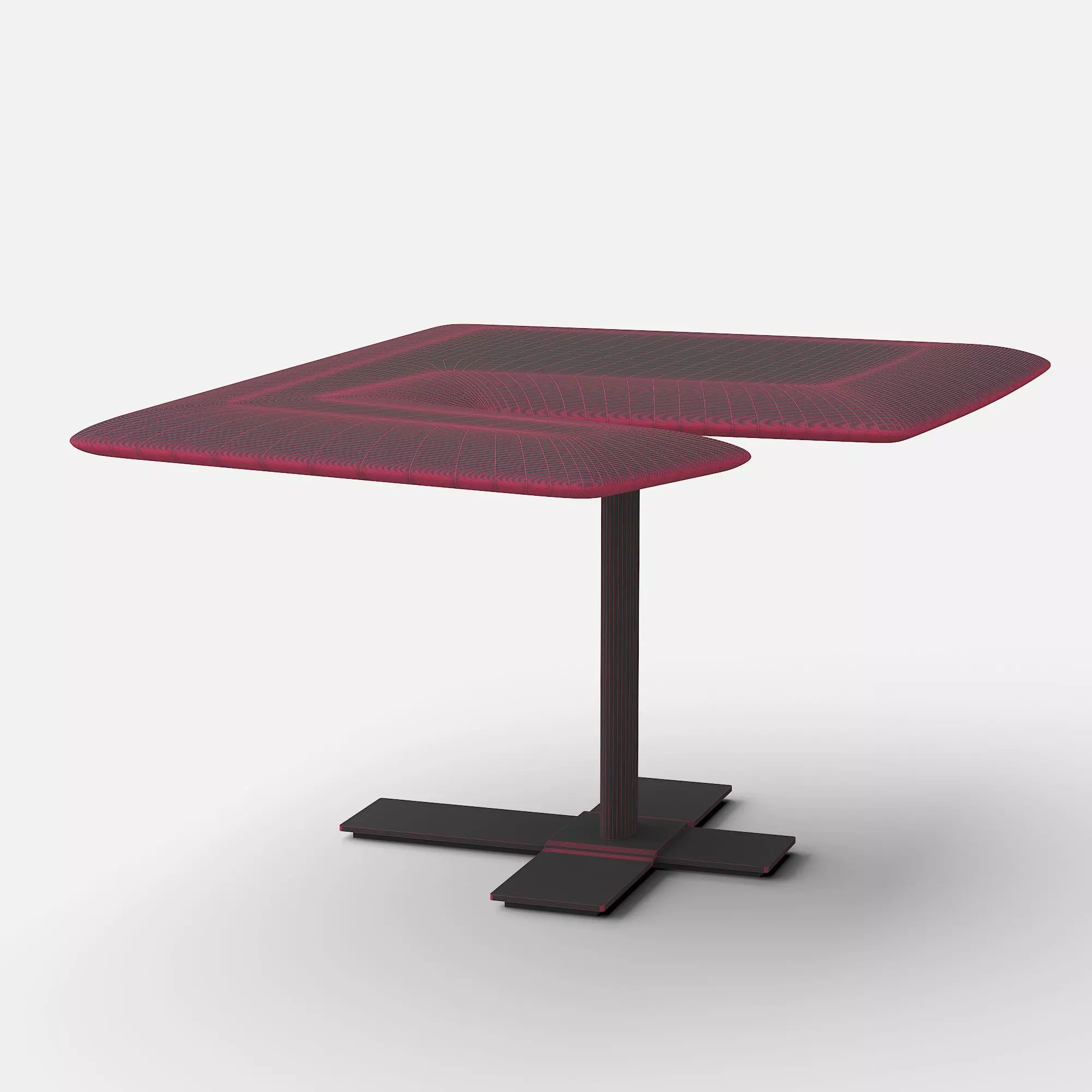 Amos Coffee Table 3D model_2