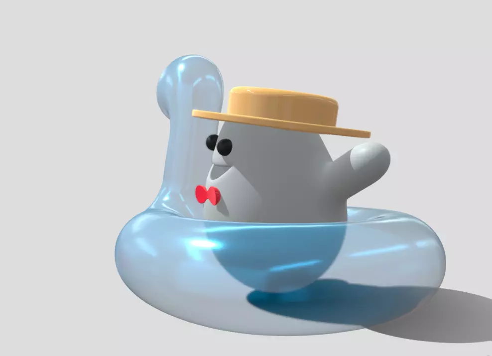 I am having fun 3D model_10