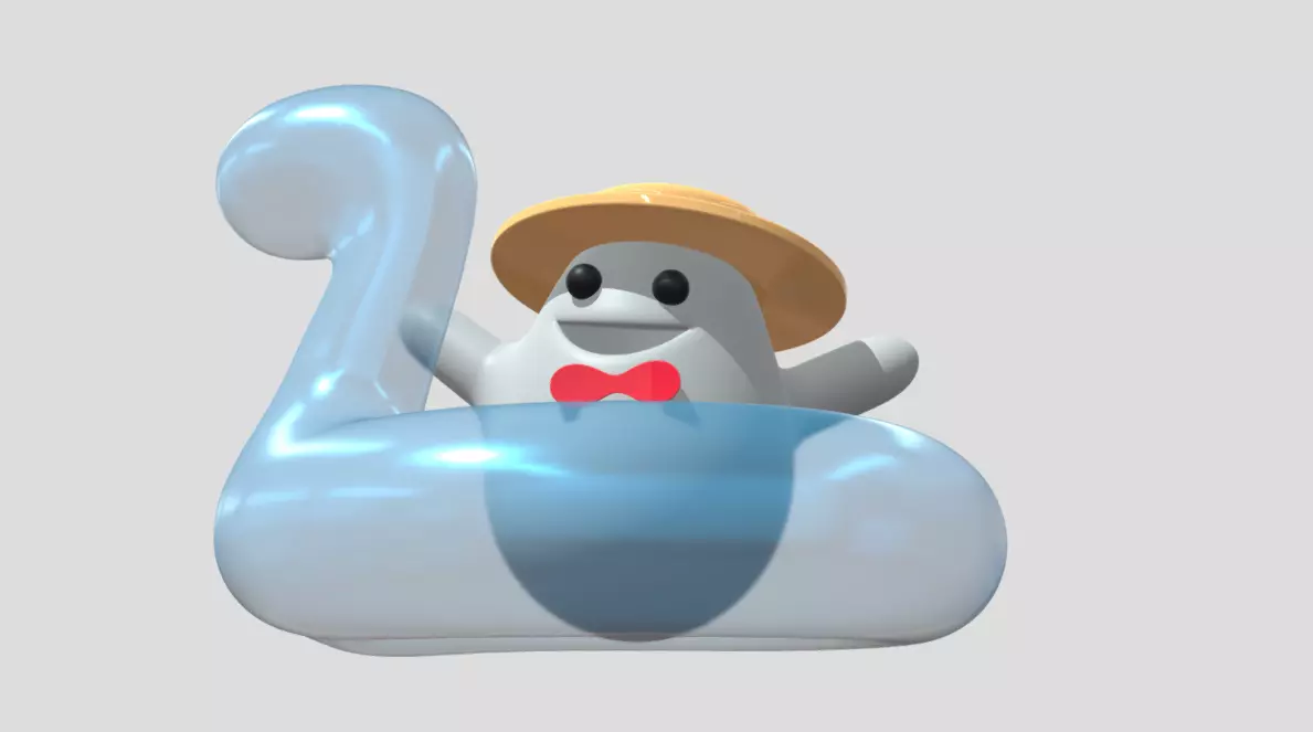 I am having fun 3D model_6