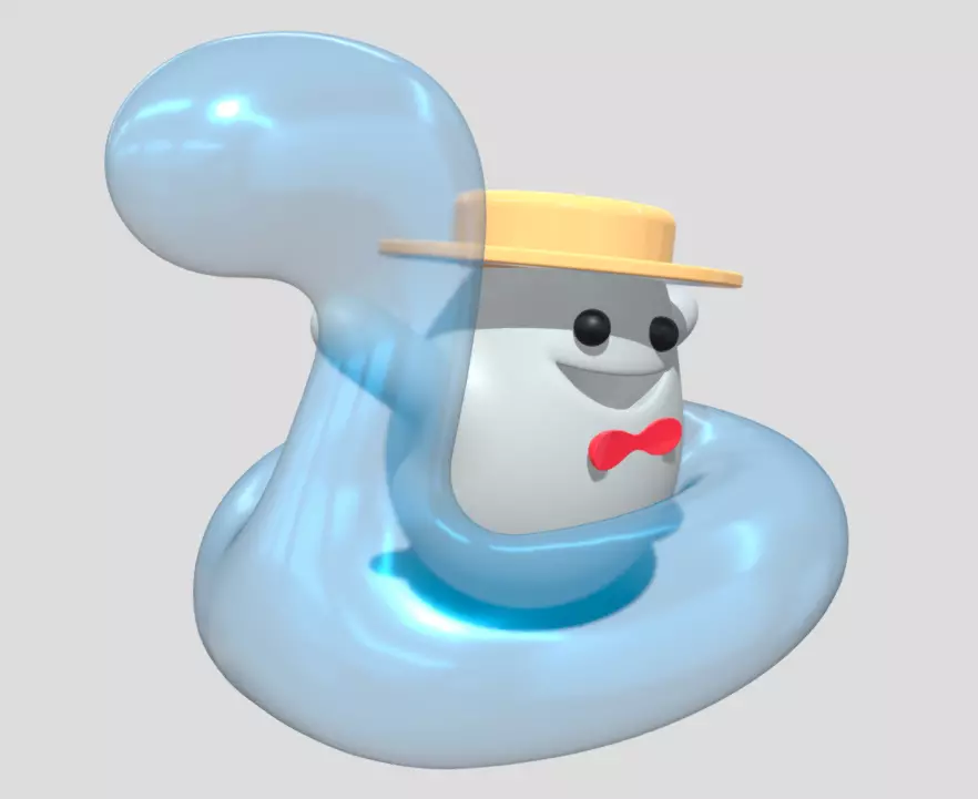 I am having fun 3D model_8