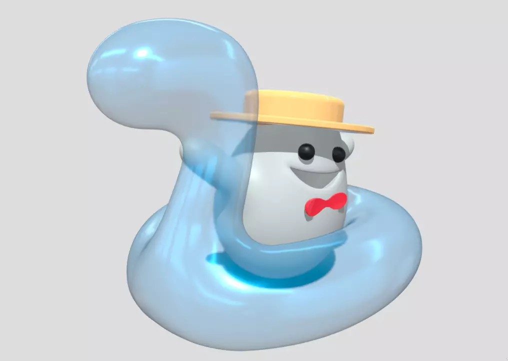 I am having fun 3D model_9