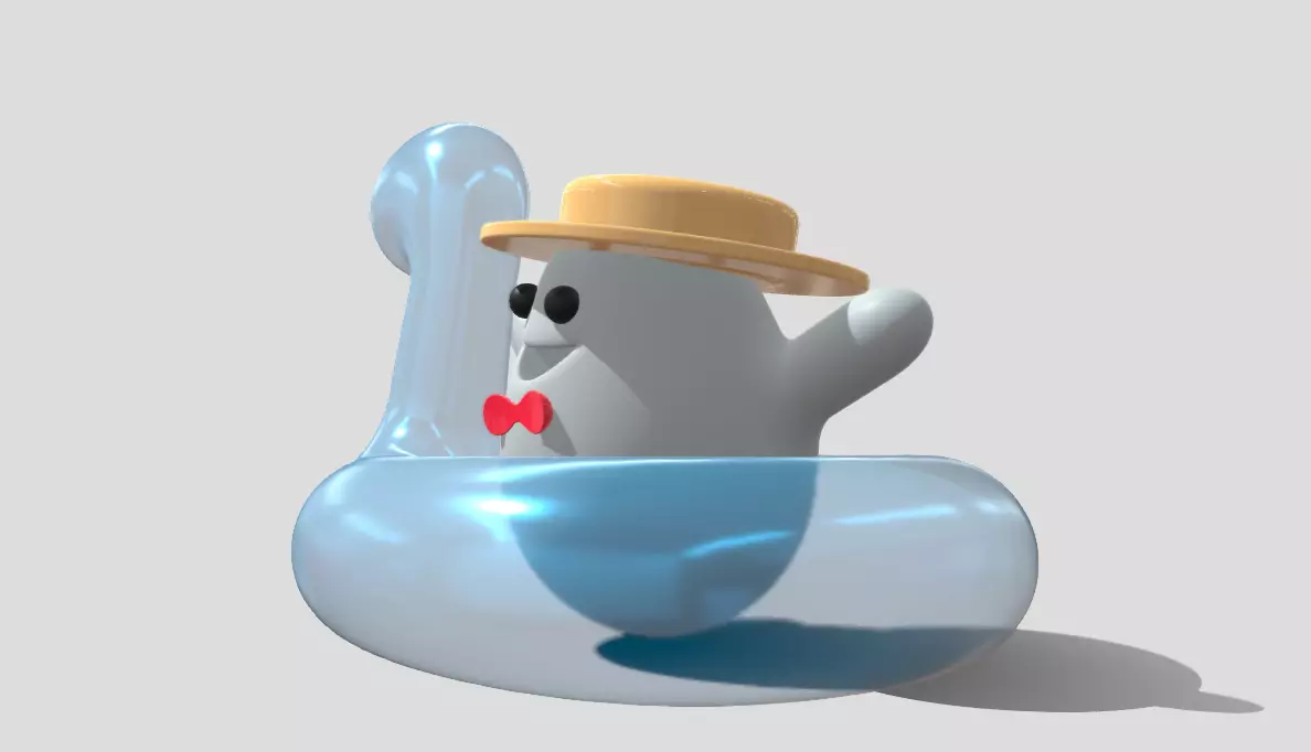 I am having fun 3D model_13