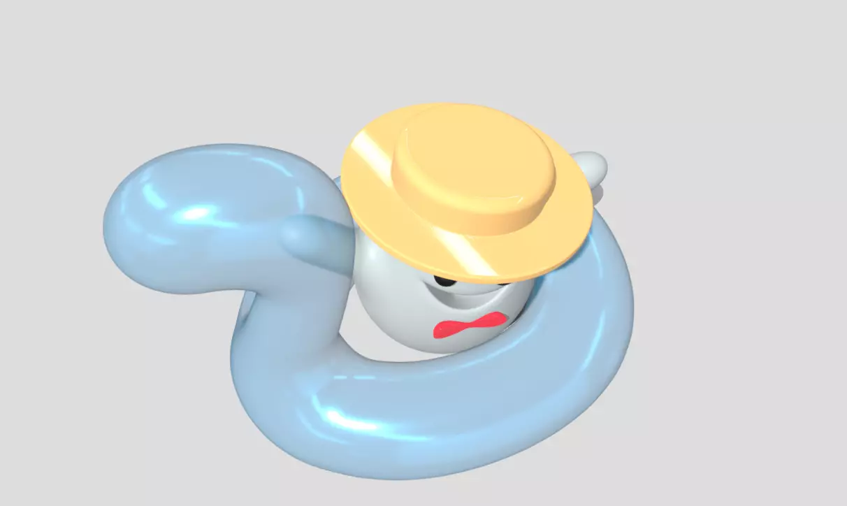 I am having fun 3D model_12