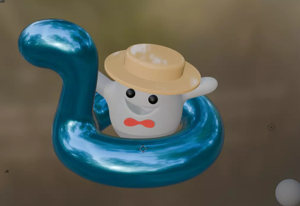 I am having fun 3D model_19