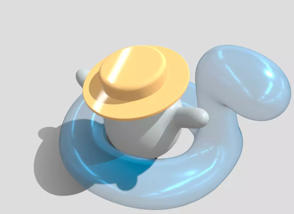 I am having fun 3D model_11