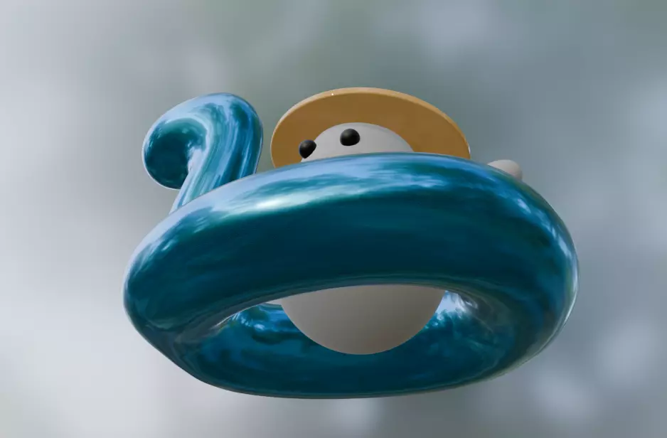 I am having fun 3D model_29