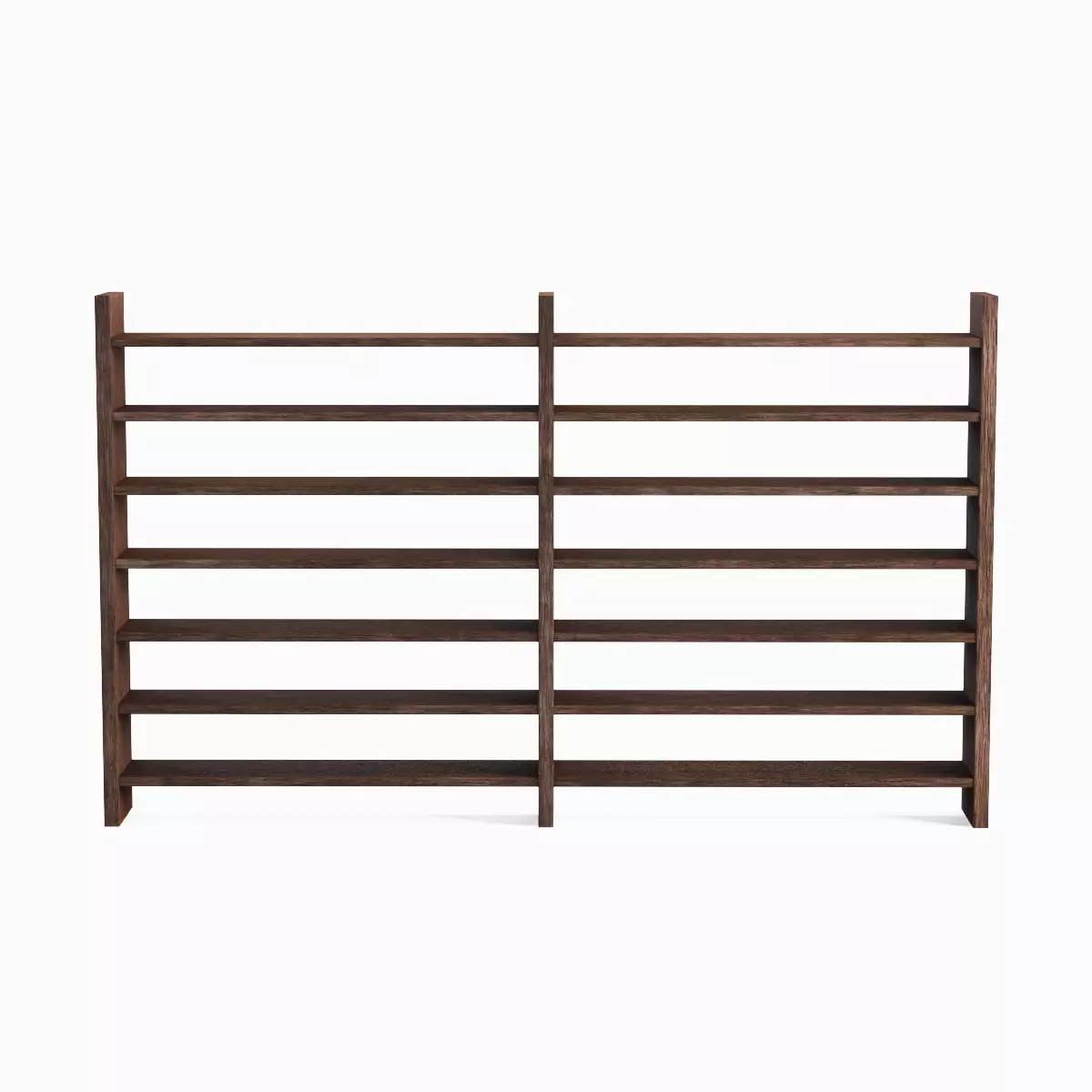 Double Sided Shelf Set Low-poly 3D model_14