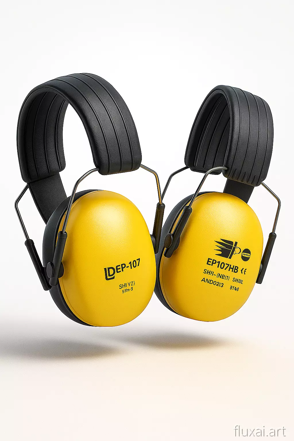 Earmuff white mesh obj 3d model Free 3D print model
