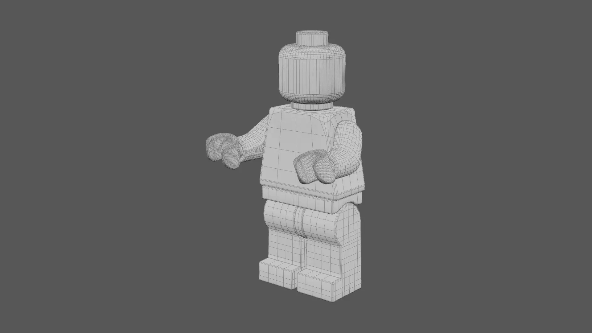 Lego Figure 3D model_1