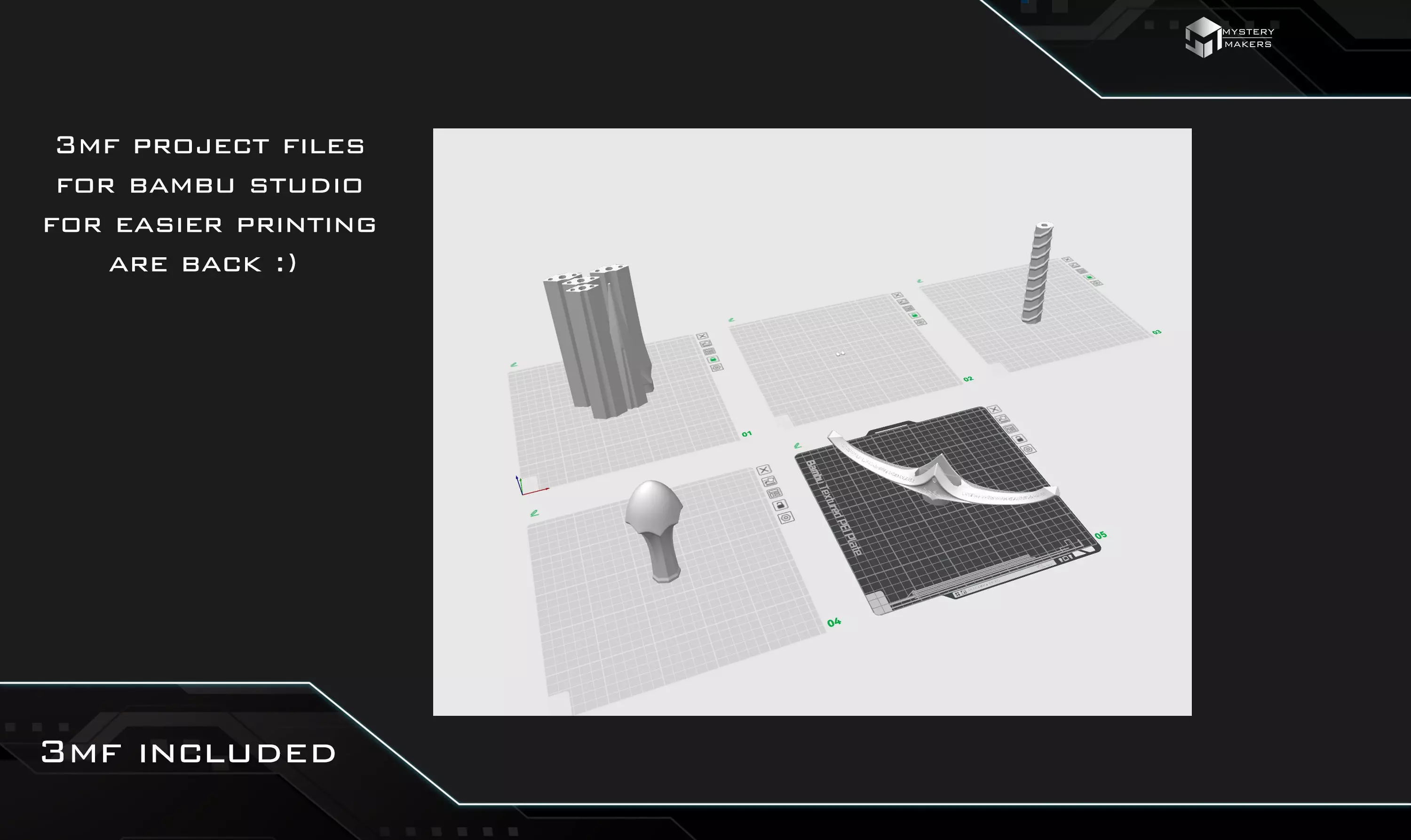 Glamdring sword with display stand 3D print model_4