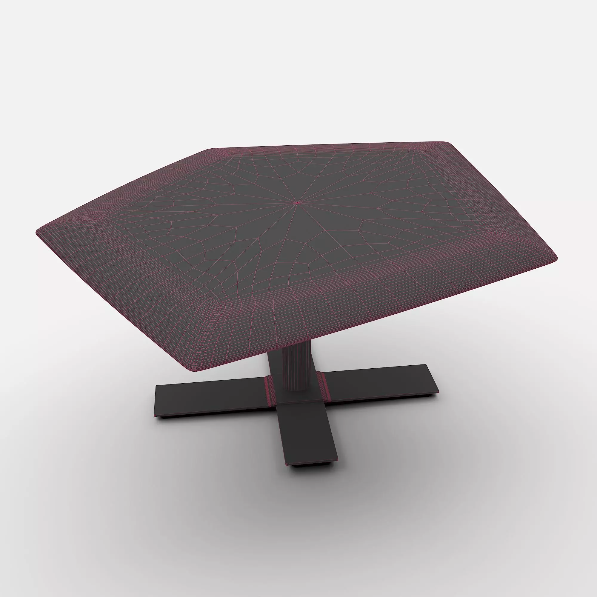 Abram Coffee Table 3D model_2