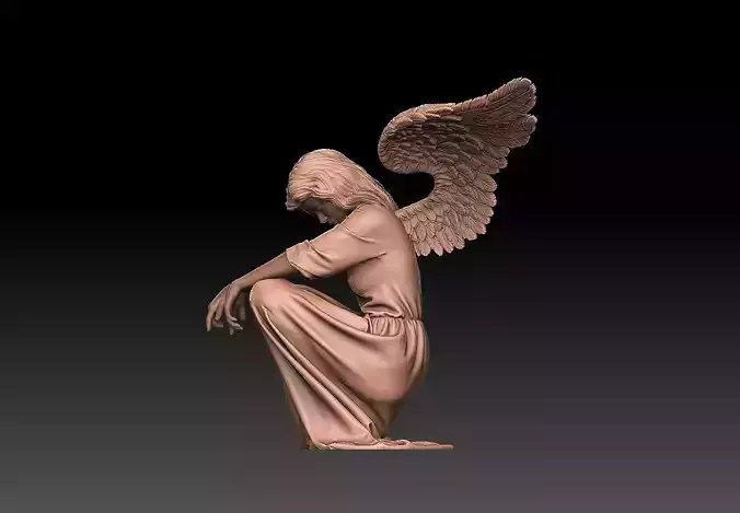 Kneeling Angel 