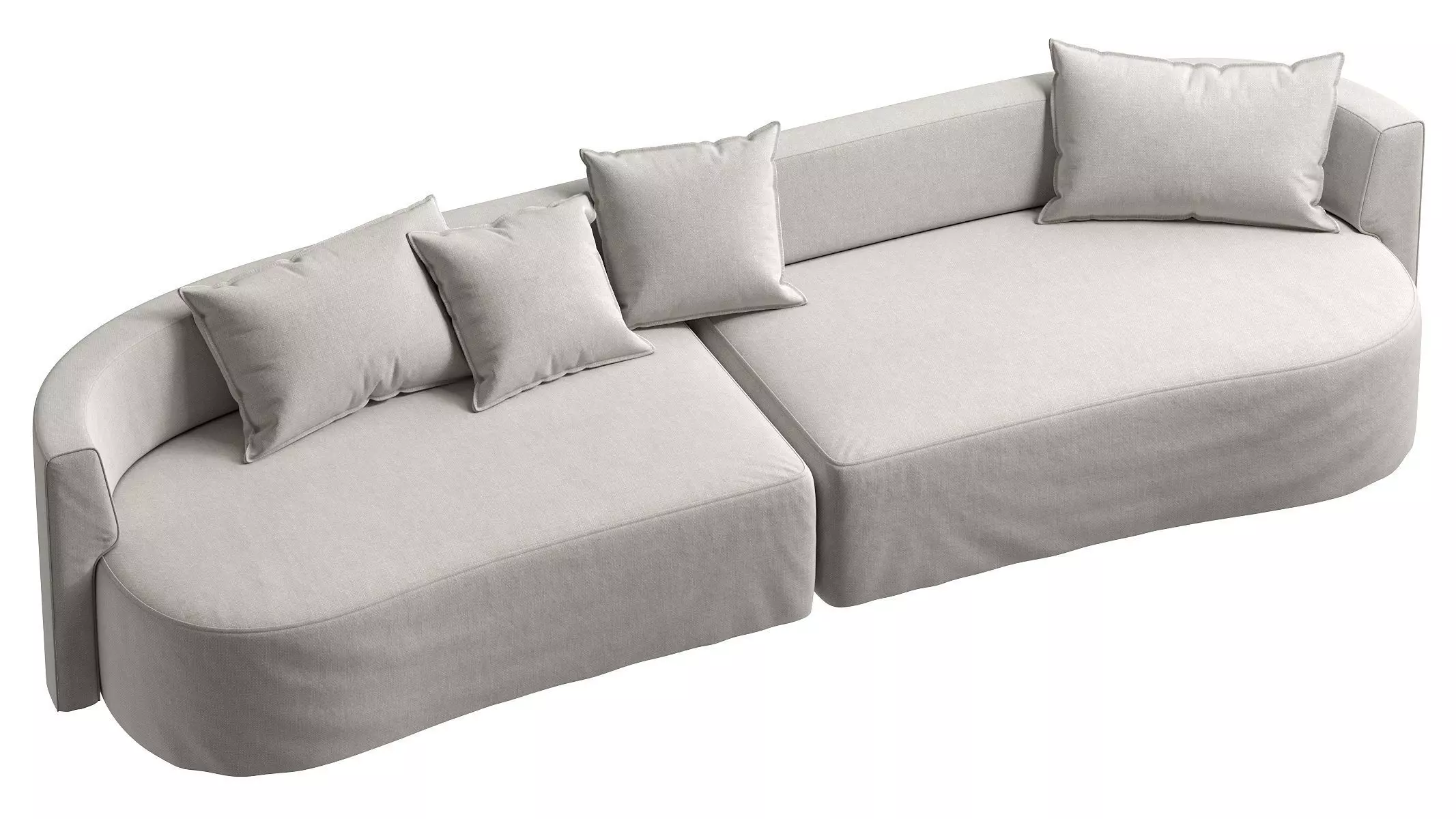 Nos Sofa 3D model_3
