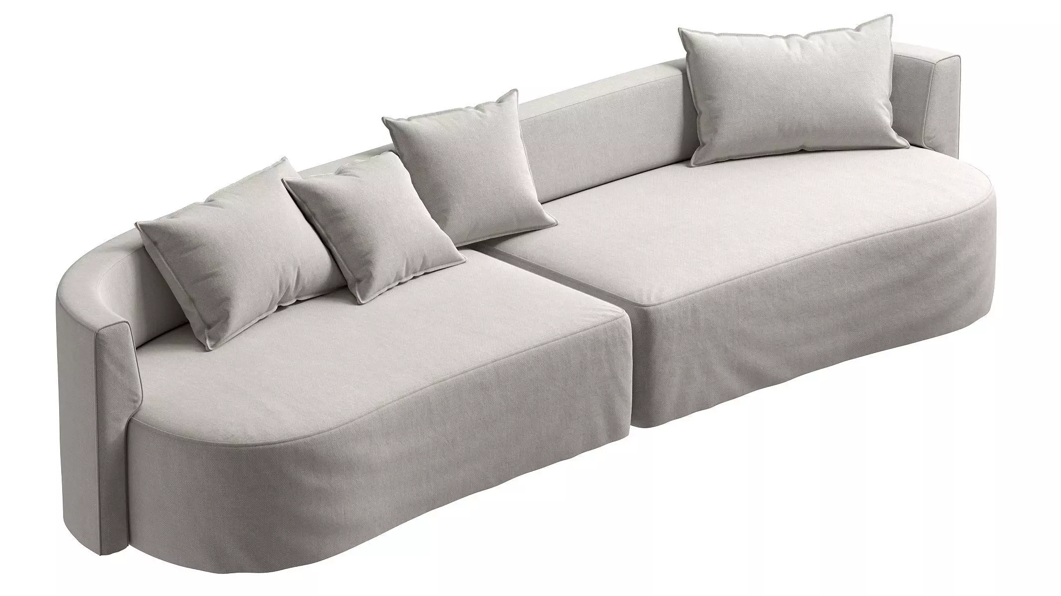 Nos Sofa 3D model_1