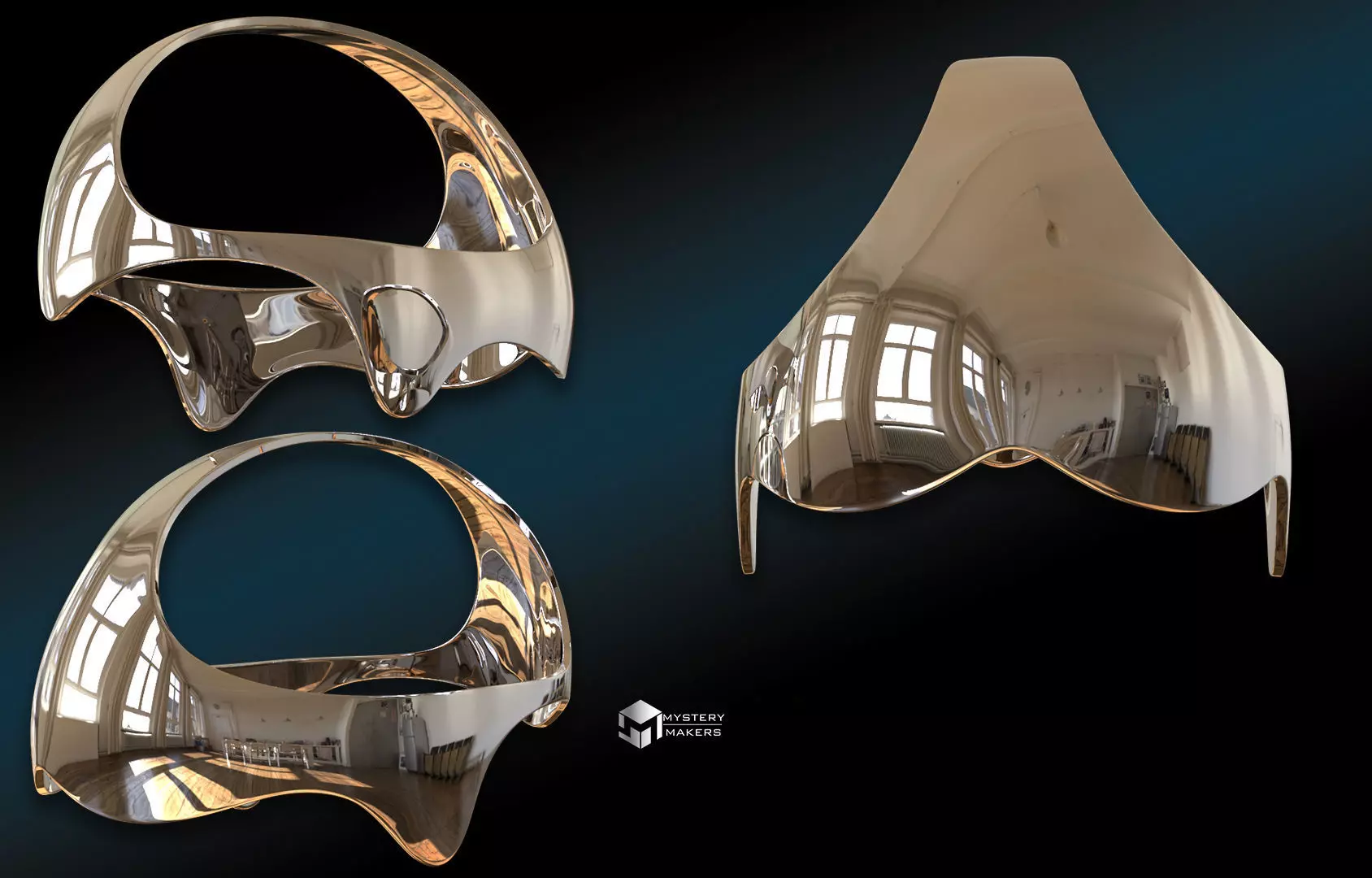 FREE 3 body problem VR helmet Free 3D print model