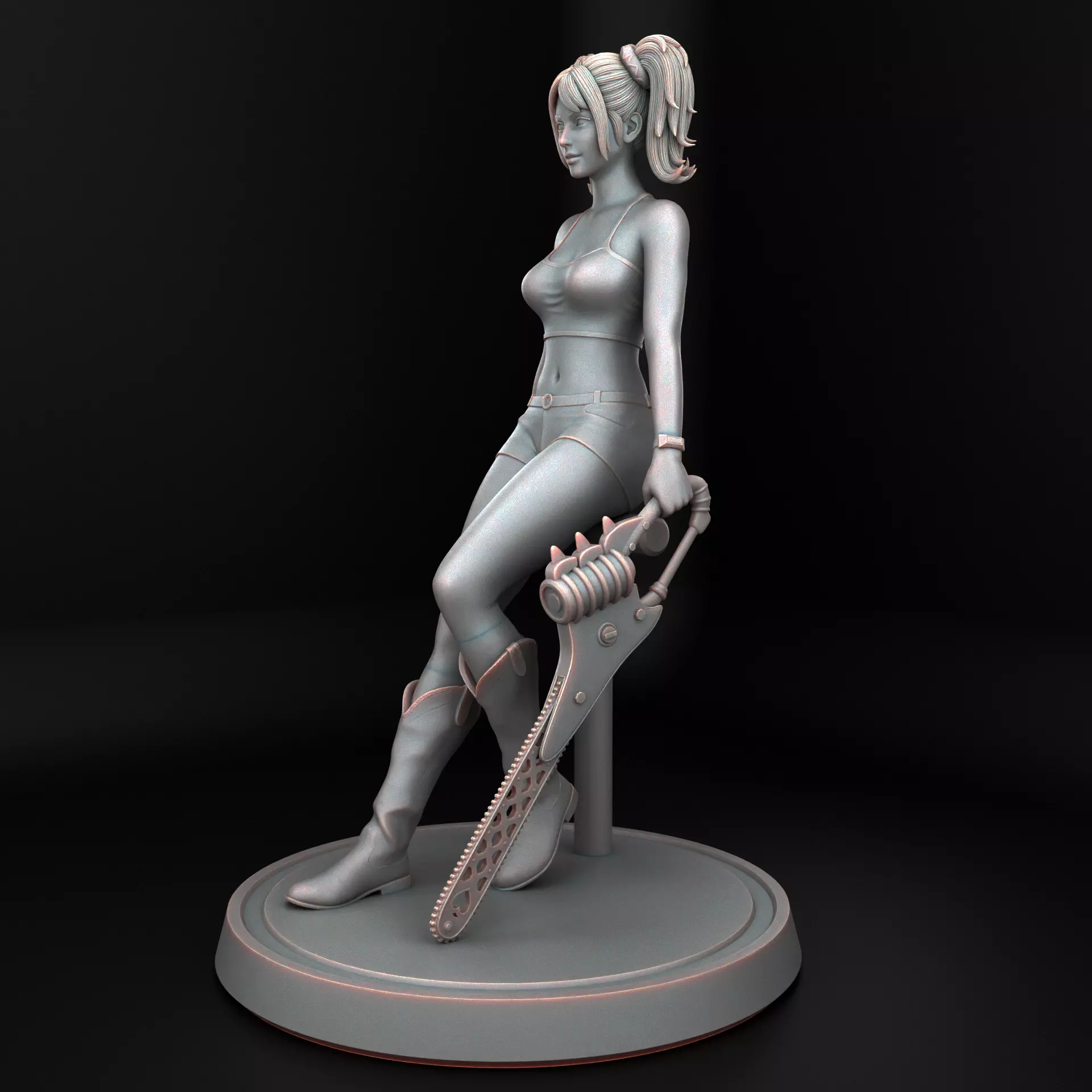 Juliet Starling FanArt From Lollipop Chainsaw 3D print model_11