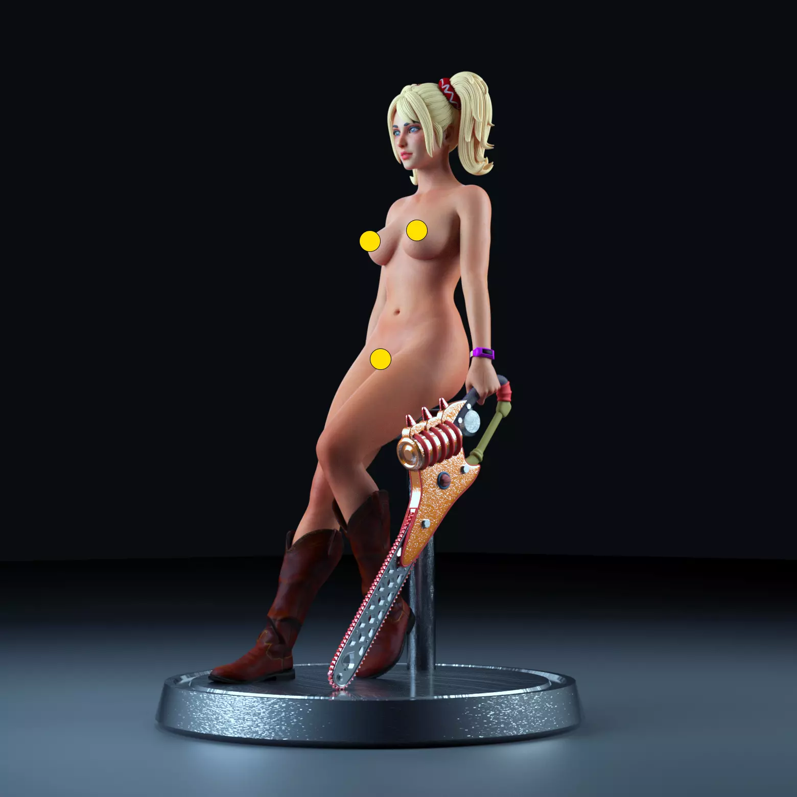 Juliet Starling FanArt From Lollipop Chainsaw 3D print model_9