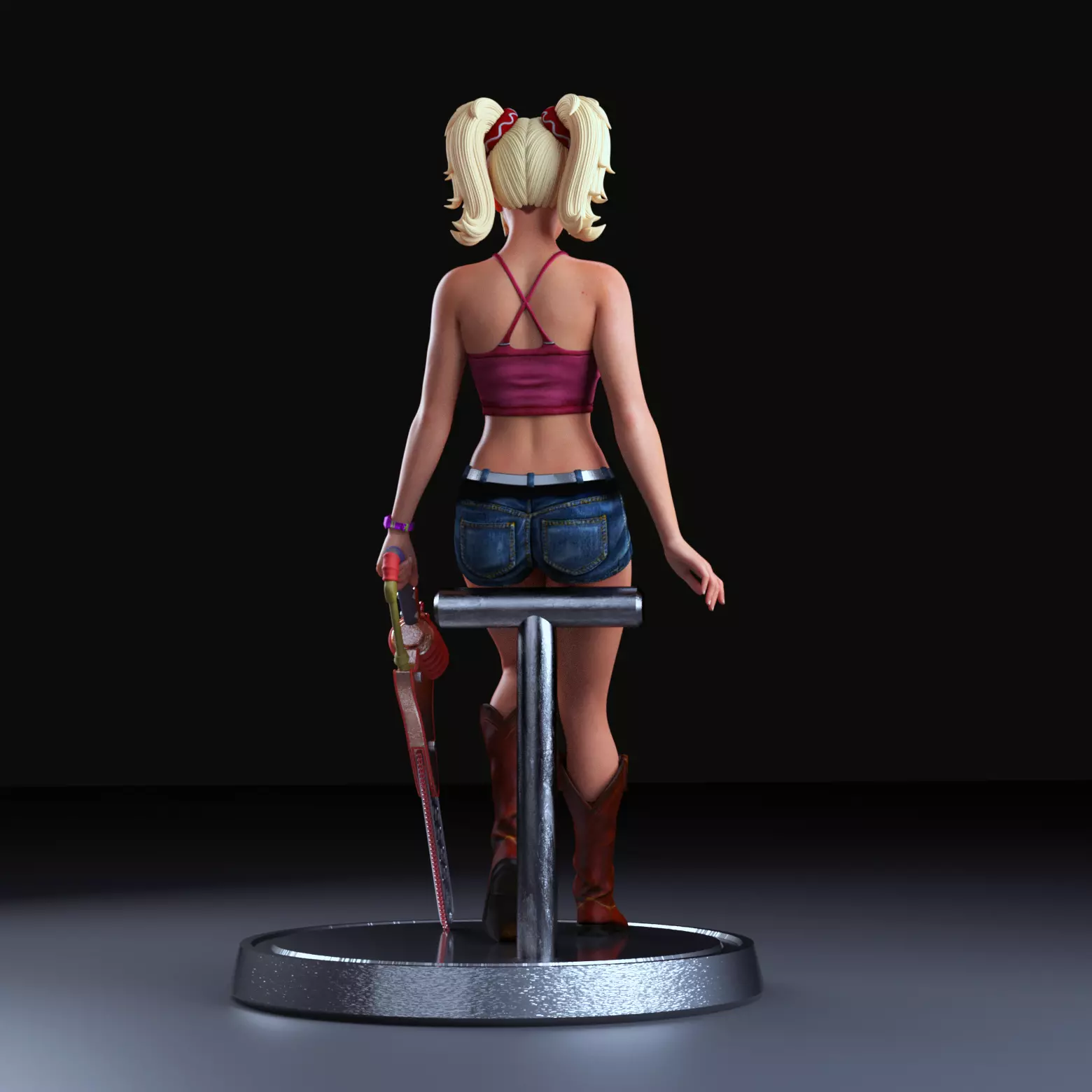 Juliet Starling FanArt From Lollipop Chainsaw 3D print model_3