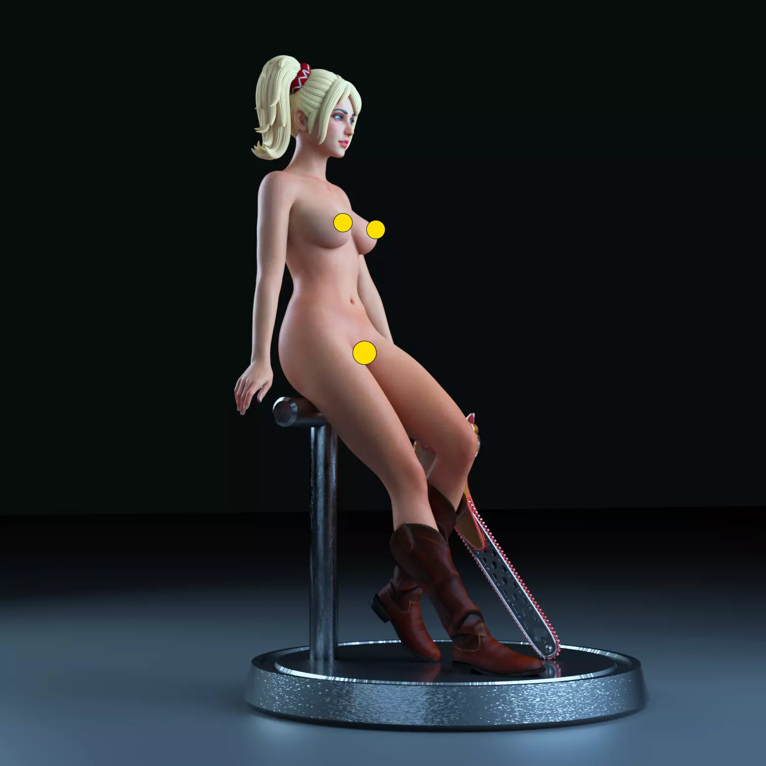 Juliet Starling FanArt From Lollipop Chainsaw 3D print model_0