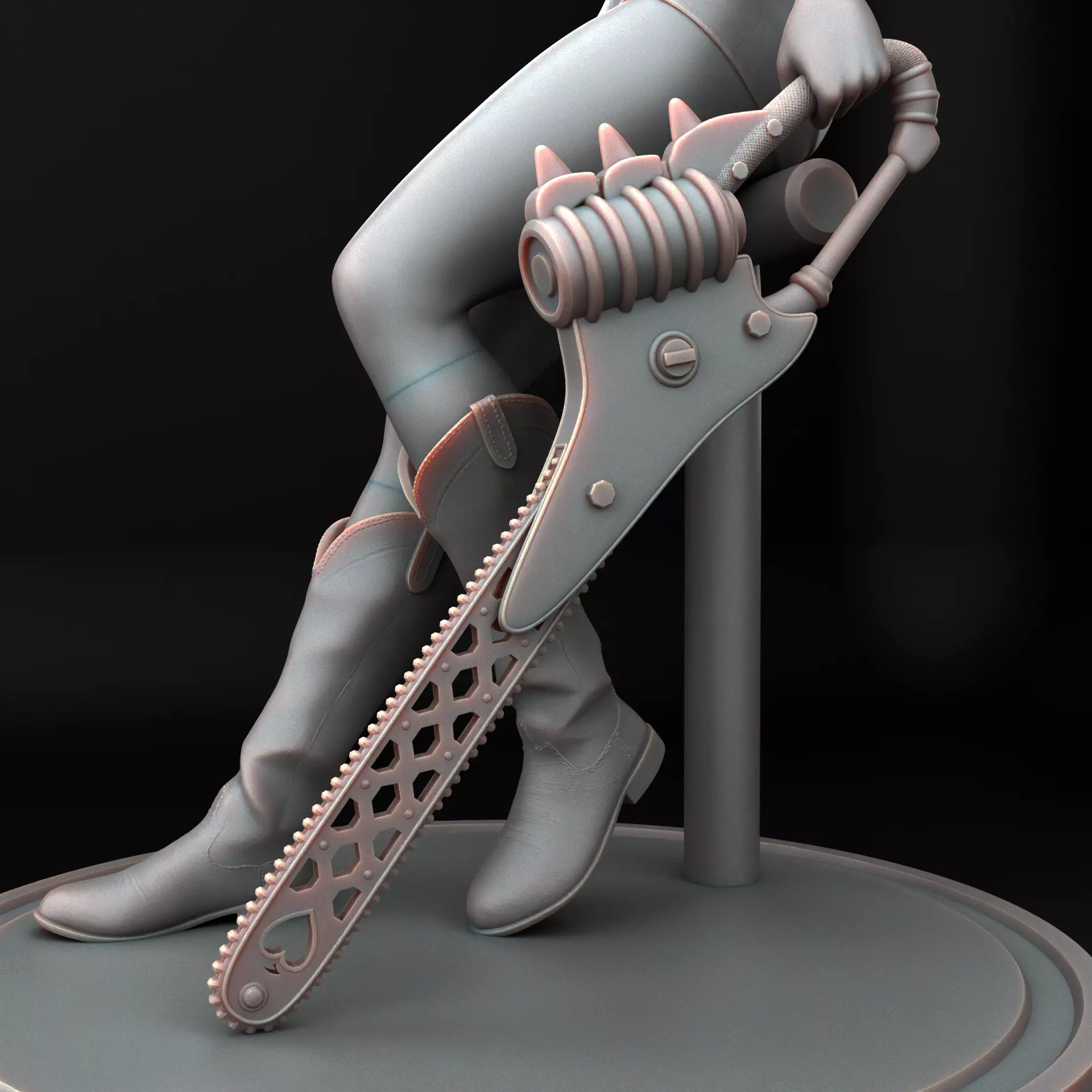 Juliet Starling FanArt From Lollipop Chainsaw 3D print model_12