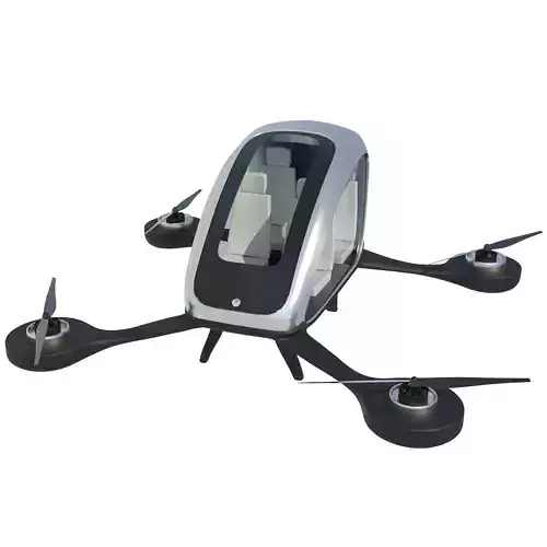 Passenger Drone 3D model Passenger Drone 3D model