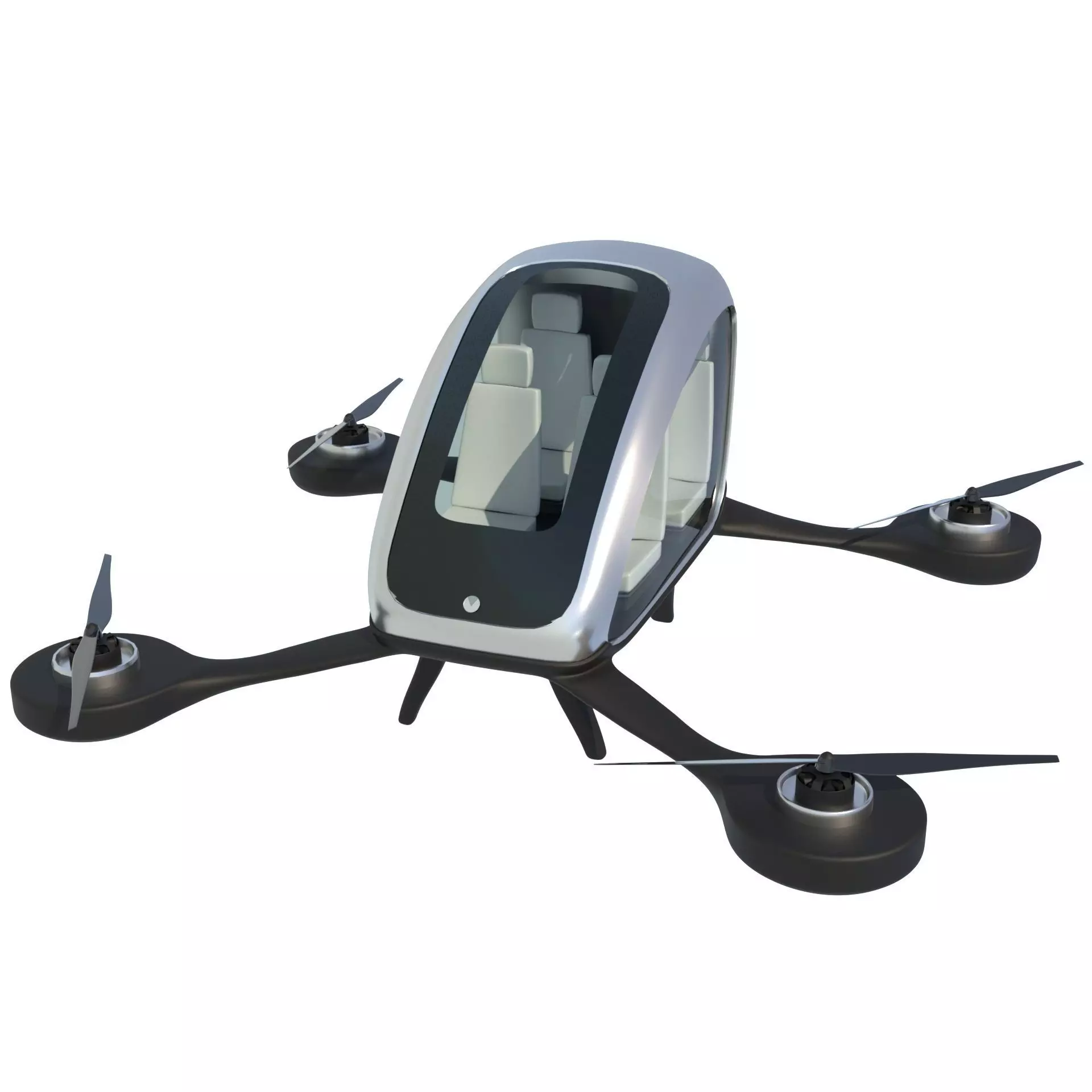 Passenger Drone 3D model_0