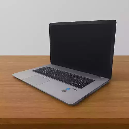 Laptop Notebook Model Low-poly 3D model