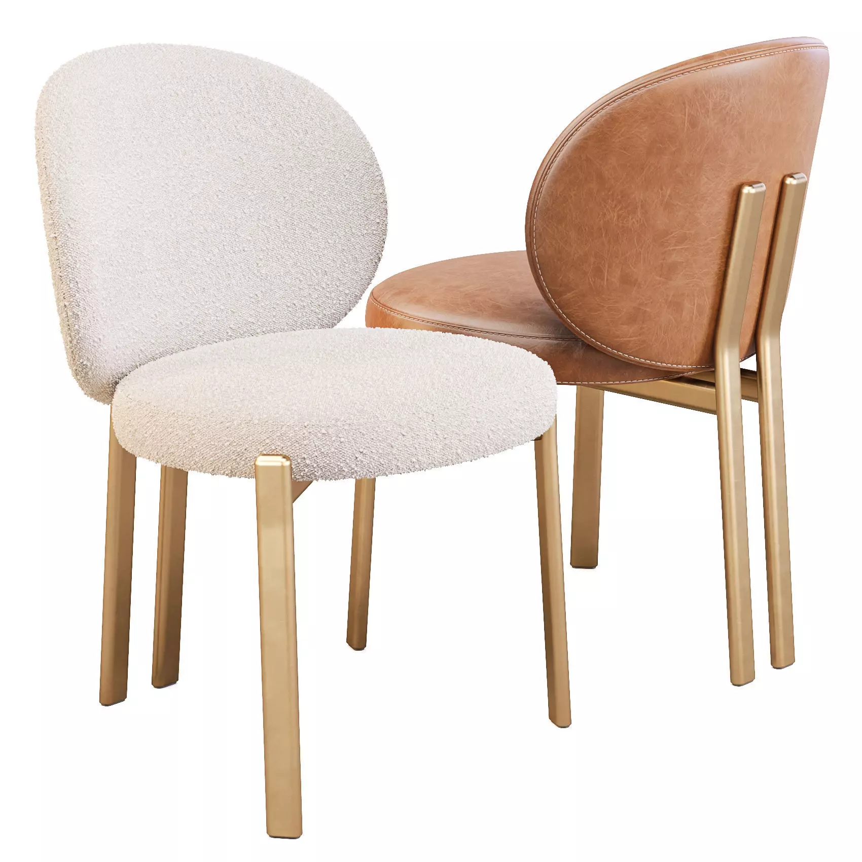 Giulio Marelli Clara - Dining Chair 3D model