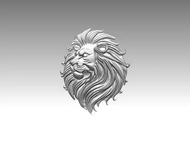 Lion relief king