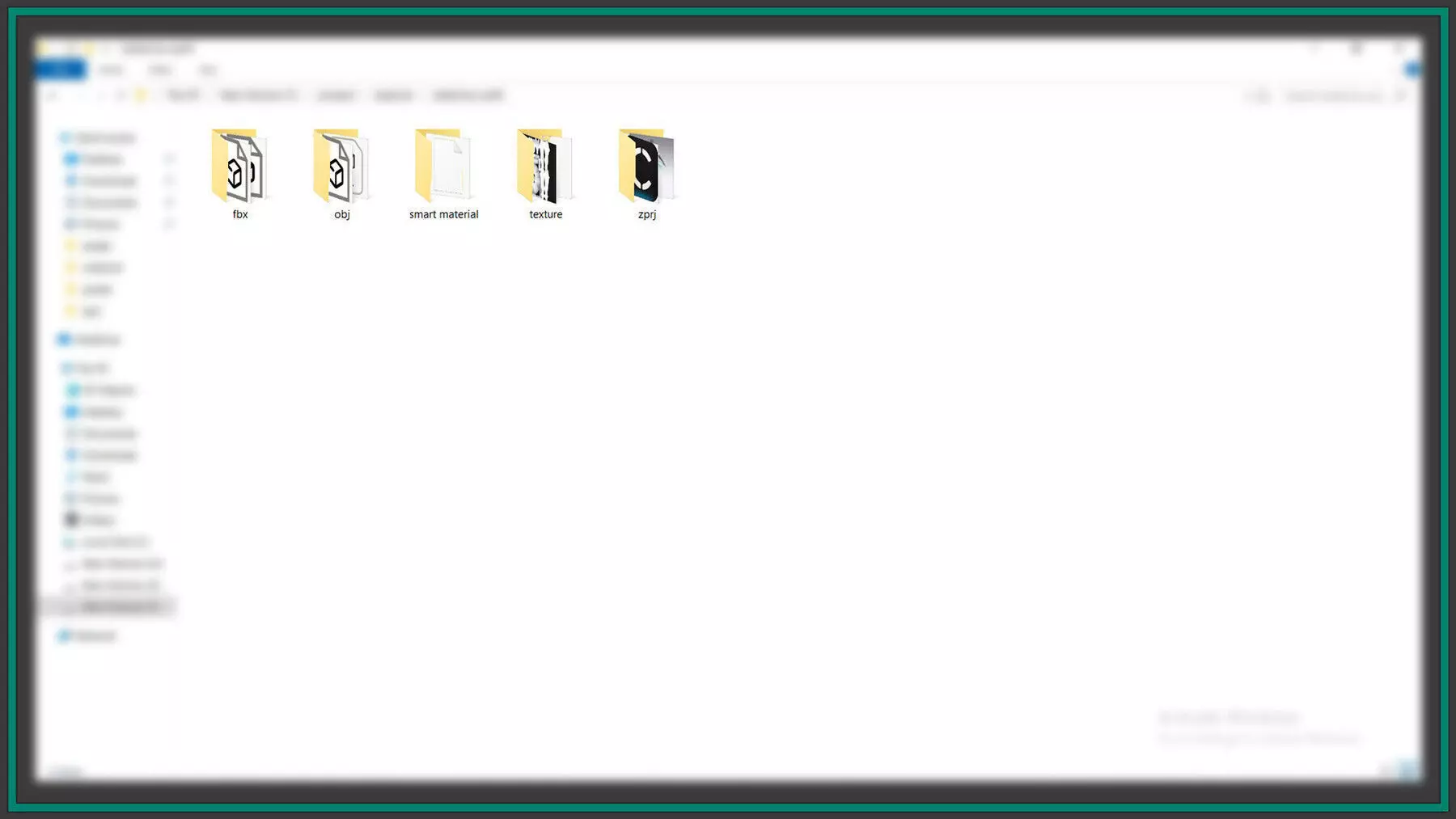 female shaolin outfit with texture and smart material 3D model_8