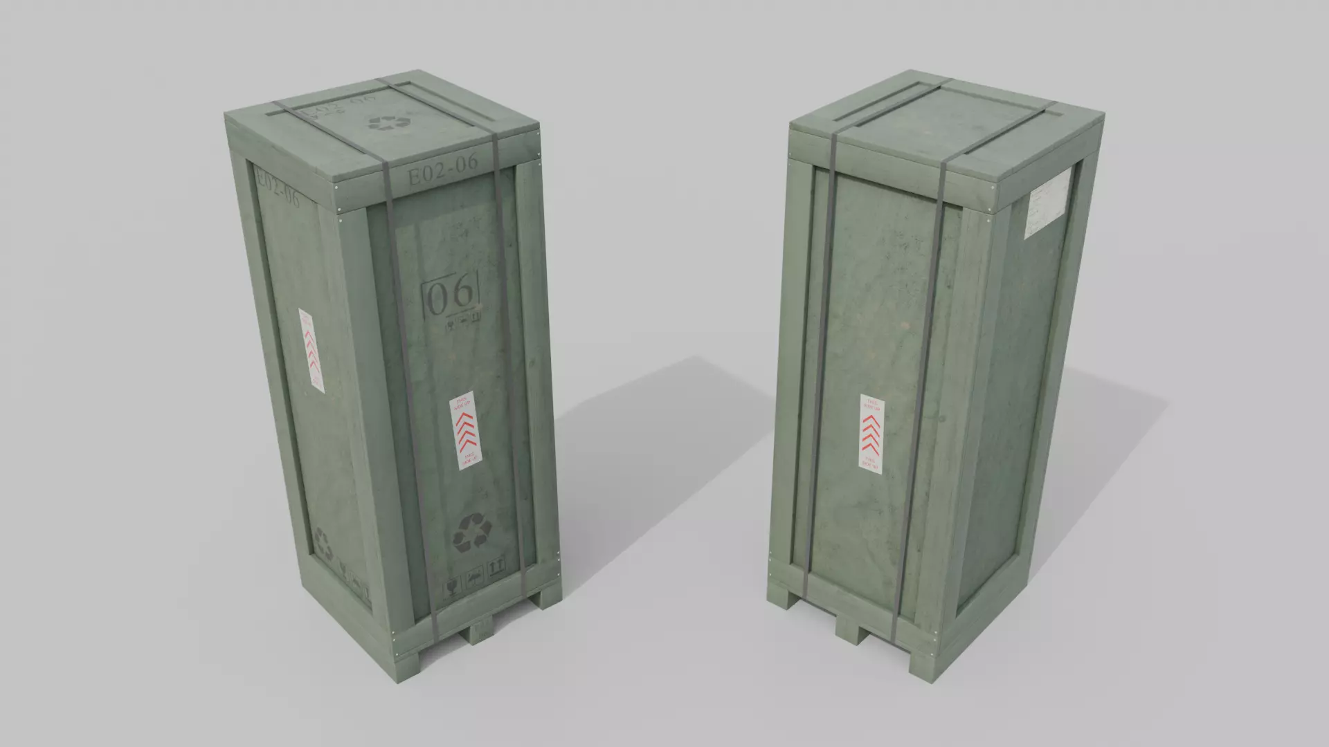 Wooden Crate Mega Pack - Customizable Wooden Box Collection _135