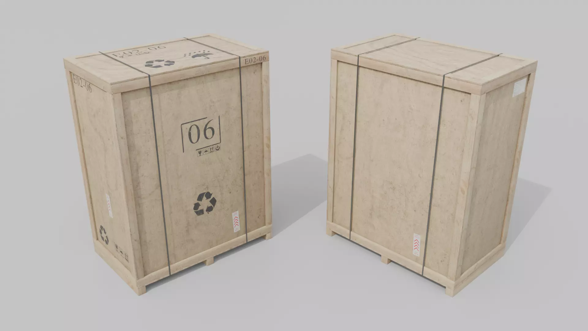 Wooden Crate Mega Pack - Customizable Wooden Box Collection _112