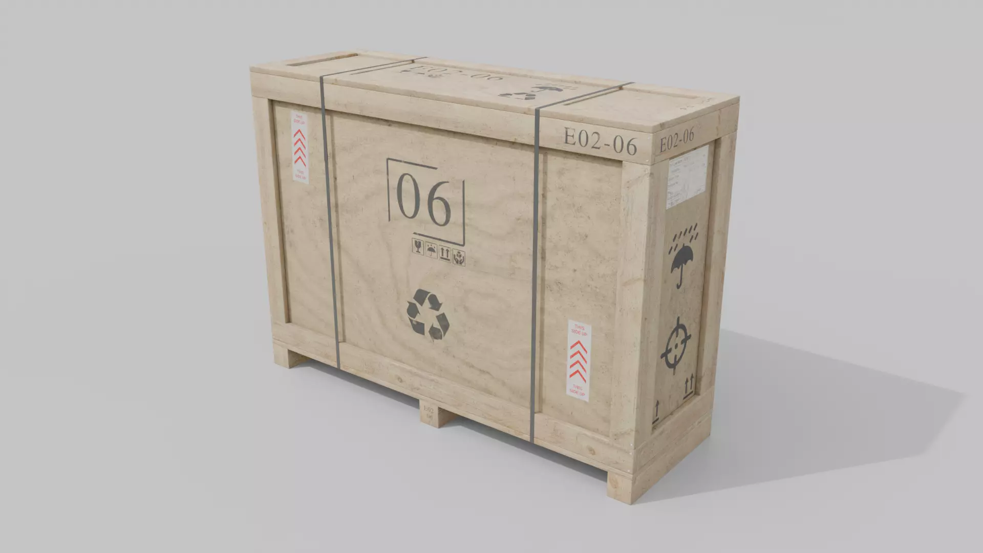 Wooden Crate Mega Pack - Customizable Wooden Box Collection _95