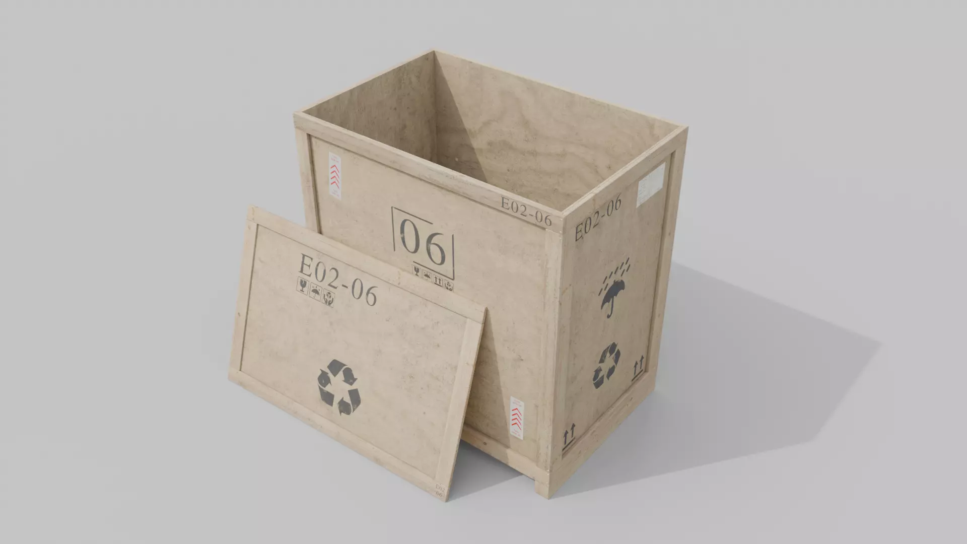 Wooden Crate Mega Pack - Customizable Wooden Box Collection _124